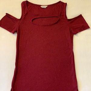 Aeropostale Shoulderless Top